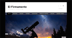 Desktop Screenshot of elfirmamento.com.ar