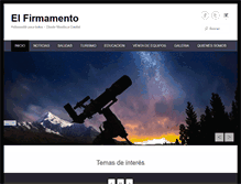Tablet Screenshot of elfirmamento.com.ar